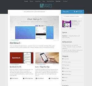 <span>Beautiful Pixels</span><i>→</i>