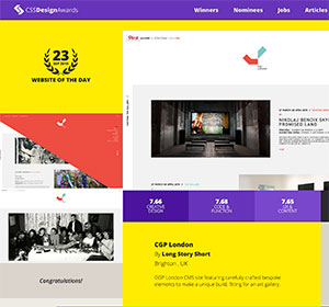 <span>CSS Design Awards</span><i>→</i>