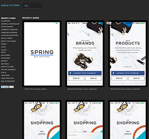 <span>Mobile Patterns</span><i>→</i>