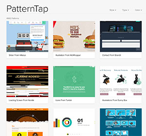 <span>Pattern Tap</span><i>→</i>