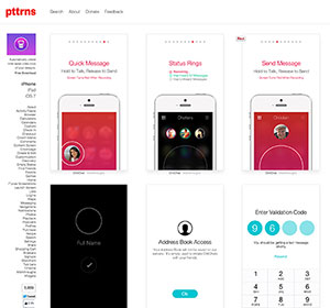 <span>Pttrns</span><i>→</i>